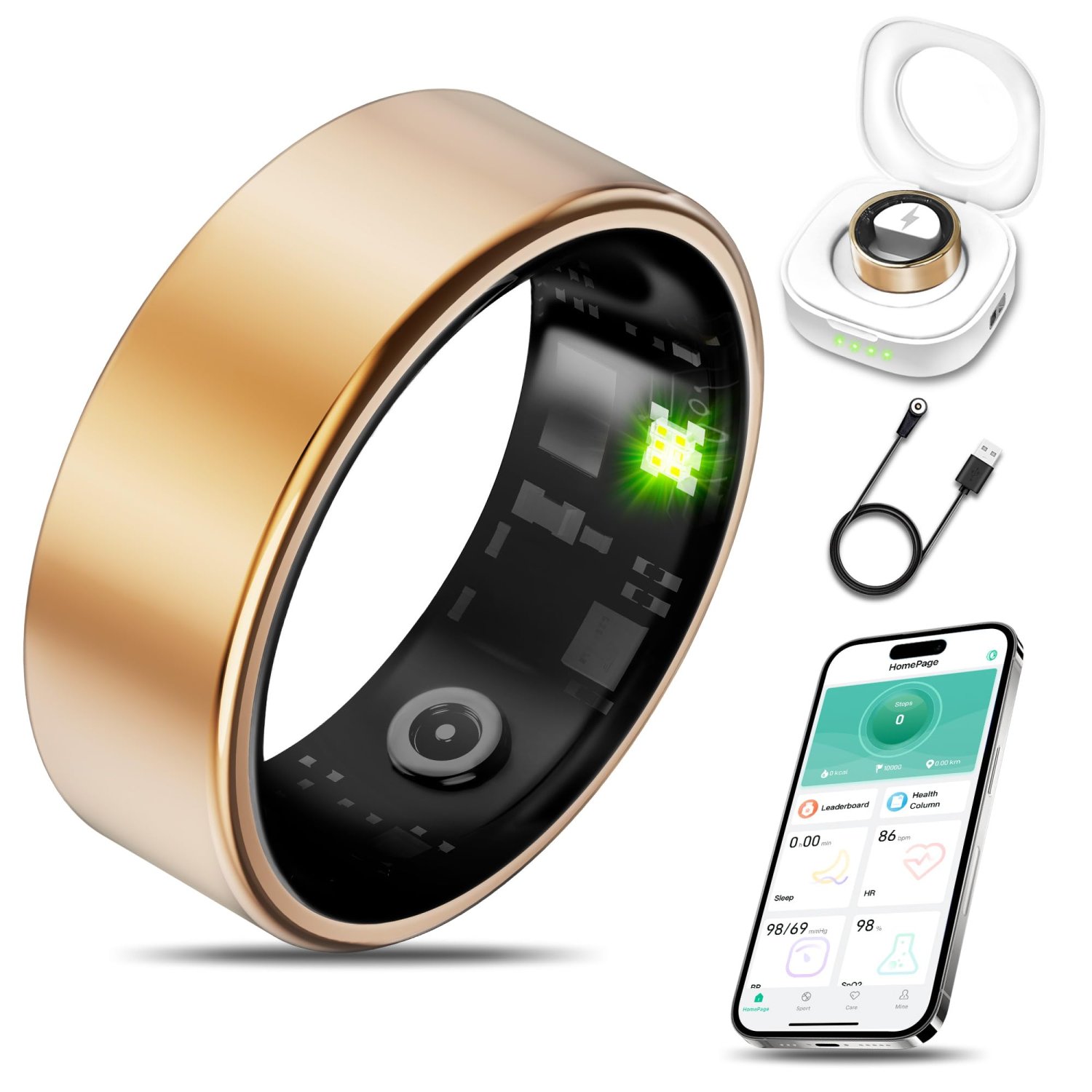 Hot selling high-quality R11M smart ring R11M 2025 health monitor heart rate exercise fitness tracker R11M men's and women's smart rings