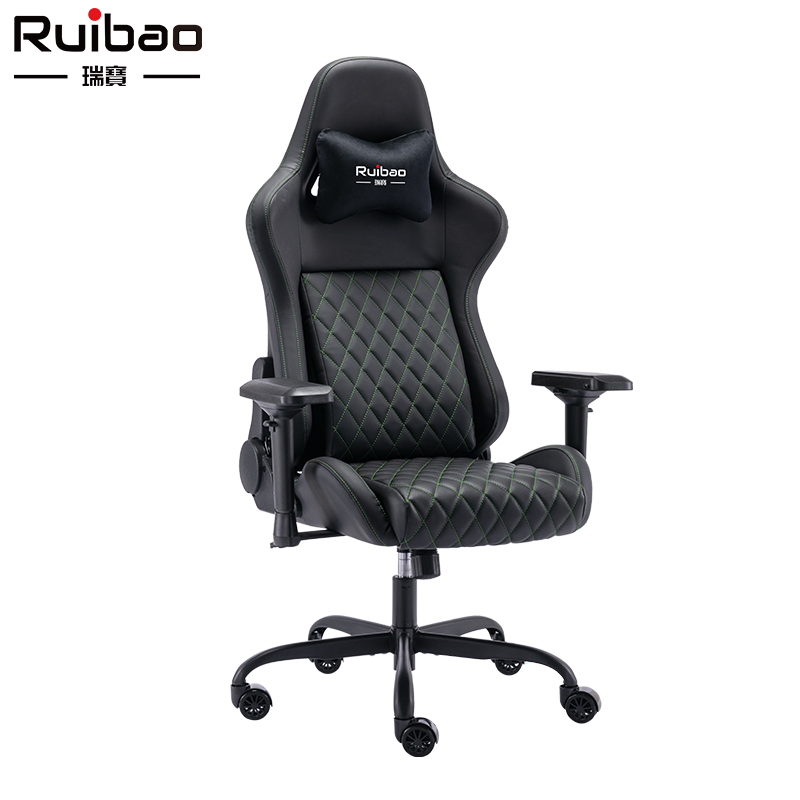 Automatic waist adjustment black ergonomic industrial design rotating mesh gaming chair with adjustable armrests and racing chair cover
