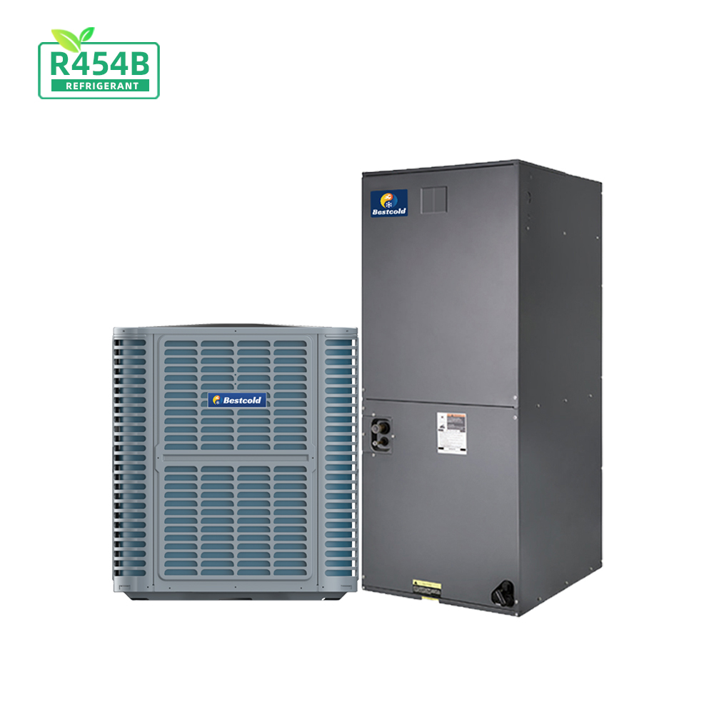 2 3 4 5 ton split system air processor manufacturer R454B original equipment manufacturer heat pump light commercial air conditioner