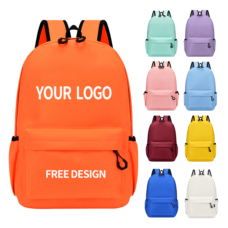 Wholesale customized waterproof Oxford cloth fashionable student backpack nylon cheap price children's design unisex