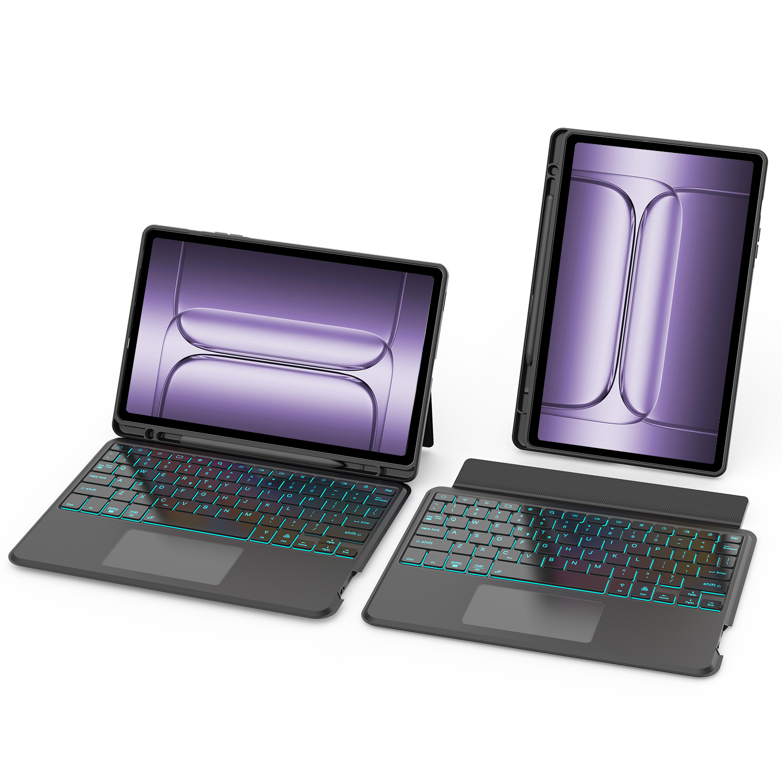 2025 Hot Selling OnePlus Pad 3 13.2-inch Keyboard Protective Cover - Detachable Smart Protective Cover with Bluetooth Keyboard